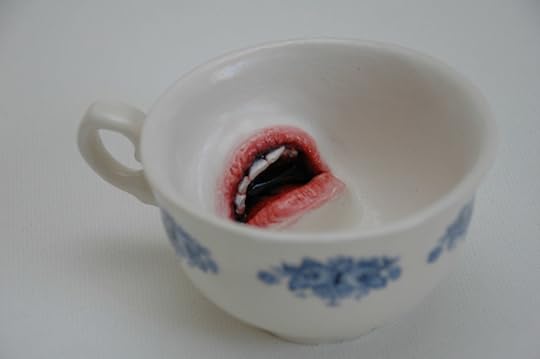 Breakfast Ronit Branaga mouth teacup closeup