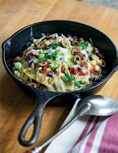 Layered Bean-Tortilla Casserole. Photo by Tom Hirschfeld