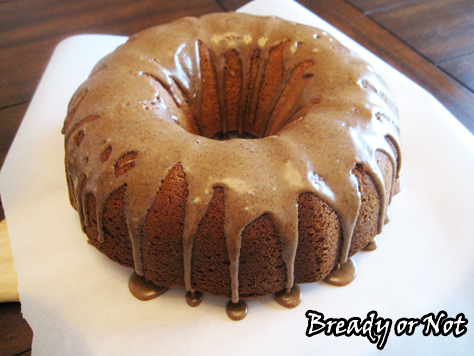 Bready or Not: Cardamom Cake with Coffee Glaze 
