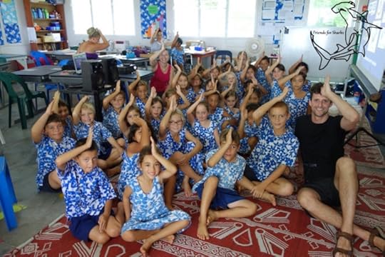 School talks in The Cook Islands.
