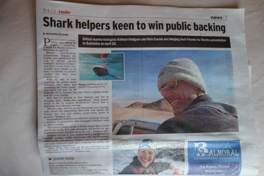 Working hard to get press coverage in each town