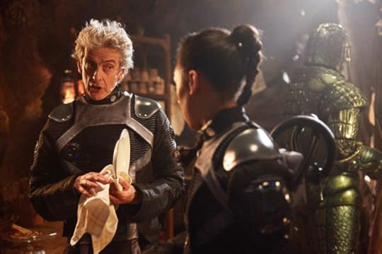 WARNING: Embargoed for publication until 00:00:01 on 06/06/2017 - Programme Name: Doctor Who S10 - TX: 10/06/2017 - Episode: Empress of Mars (No. 9) - Picture Shows: ***EMBARGOED UNTIL 00:01hrs 6th JUNE 2017*** The Doctor (PETER CAPALDI), Bill (PEARL MACKIE), Friday (RICHARD ASHTON) - (C) BBC/BBC Worldwide - Photographer: Simon Ridgway