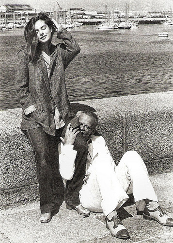 Nastassia Kinski and Klaus Kinski