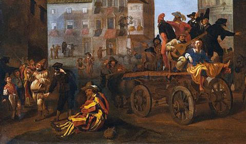 Jan Meil 1600s Commedia dell'Arte