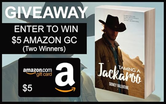 Taming a Jackaroo Giveaway Graphic