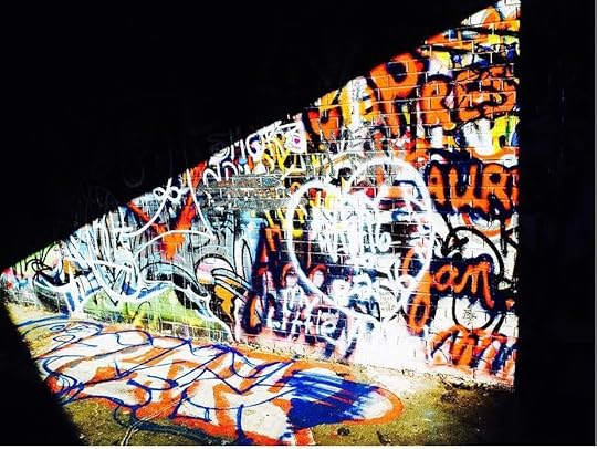 Graffiti in Graffiti Alley. Shot with an iPhone 6 by Jay Sennett