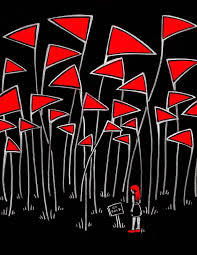 Risultati immagini per red flags