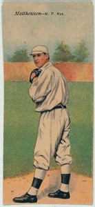 Christy Mathewson card