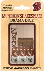 Munchkin Shakespeare Drama Dice