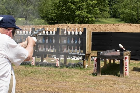 Denny Reichard shooting the Big Push at the Pin Shoot 2017