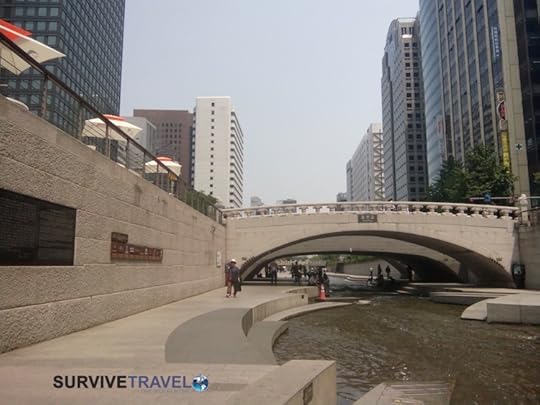 Cheonggyecheon Stream Review, Survive Travel 2