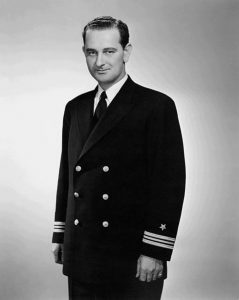 Lt. Cdr. Lyndon B. Johnson, 1942 (Public domain via LBJ Presidential Library)