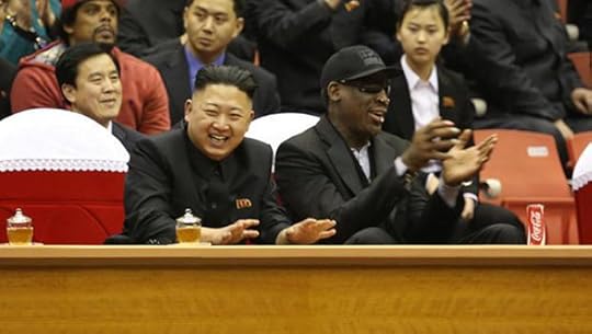 Image result for dennis rodman meeting kim jong un