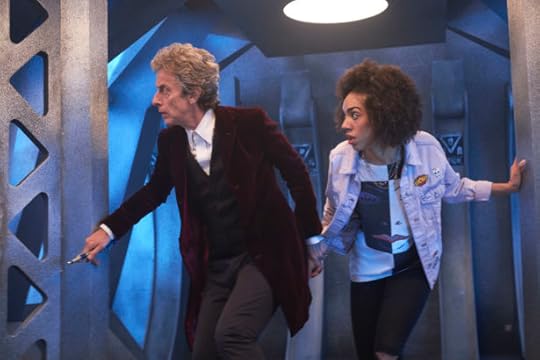 WARNING: Embargoed for publication until 00:00:01 on 11/04/2017 - Programme Name: Doctor Who S10 - TX: 15/04/2017 - Episode: n/a (No. 1) - Picture Shows: ***EMBARGOED UNTIL 00:01hrs 11th APRIL 2017*** Doctor Who (PETER CAPALDI), Bill (PEARL MACKIE) - (C) BBC - Photographer: Simon Ridgway