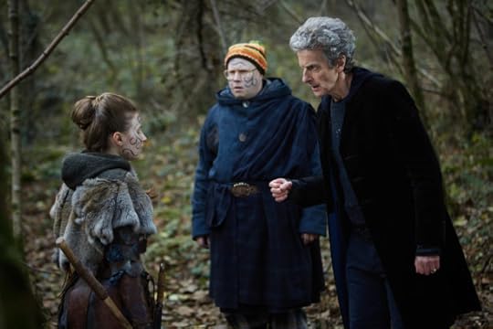 WARNING: Embargoed for publication until 00:00:01 on 13/06/2017 - Programme Name: Doctor Who S10 - TX: 17/06/2017 - Episode: The Eaters of Light (No. 10) - Picture Shows: ***EMBARGOED UNTIL 00:01HRS 13TH JUNE 2017*** Kar (REBECCA BENSON), Nardole (MATT LUCAS), The Doctor (PETER CAPALDI) - (C) BBC/BBC Worldwide - Photographer: Simon Ridgway