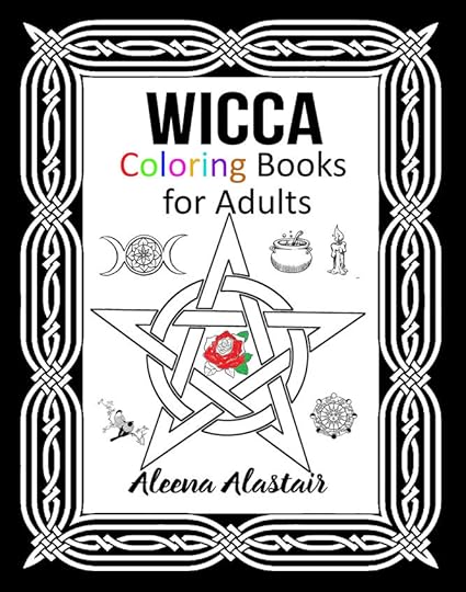 Wicca Coloring, Wicca Coloring Book, Wicca Coloring Adults, Coloring Wicca Book