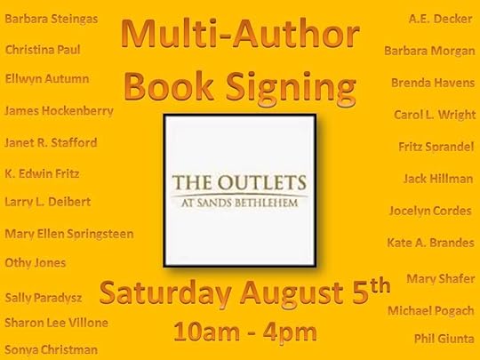 Sands Outlet Local Author Event