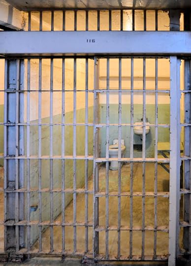Prison cell on Alcatraz Island, San Francisco, California