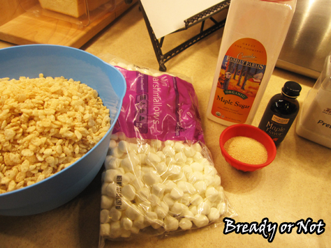 Bready or Not: Maple Krispy Treats 