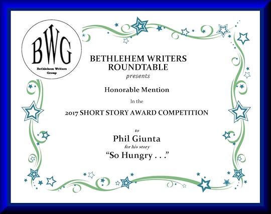 BWG Contest Honorable Mention