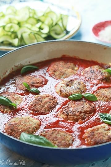 Chicken Parmesan Meatballs (Grain-Free)