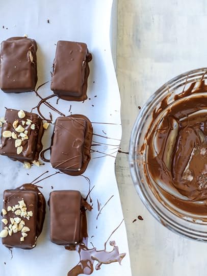 salted peanut butter ice cream bars I howsweeteats.com
