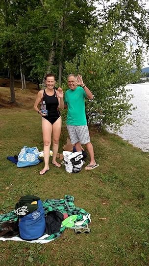Mike and Nancy at Lake Placid.