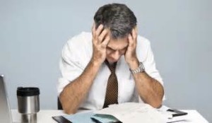 stressed employee