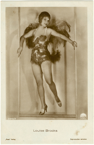 Louise Brooks in "The Canary Murder Case" - Ross postcard