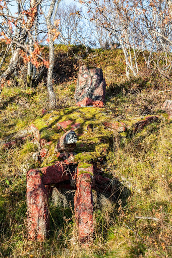 Stone man in Norway. Photographer Benny Høynes