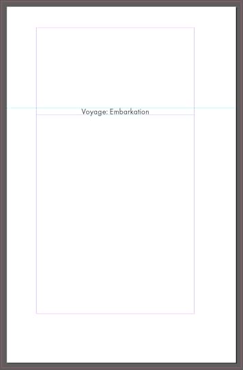 voyage embarkation second edition half-title