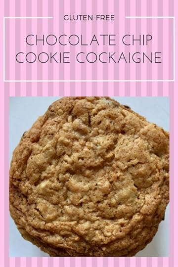 Chocolate-chip cookie cockaigne, gluten-free or regular with oatmeal and chocolate chips