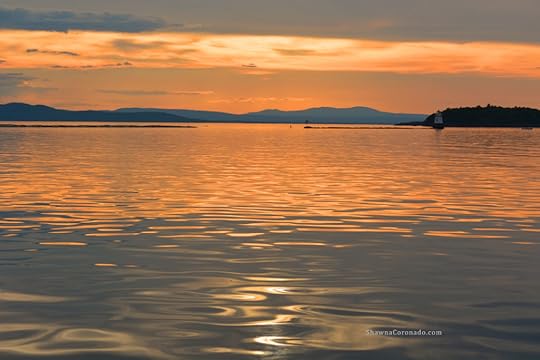 Burlington Vermont Lake Champlain Blue