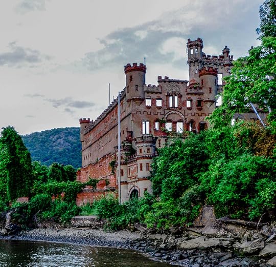 Bannerman Castle. From What’s that Medieval Castle doing in the middle of the Hudson River?