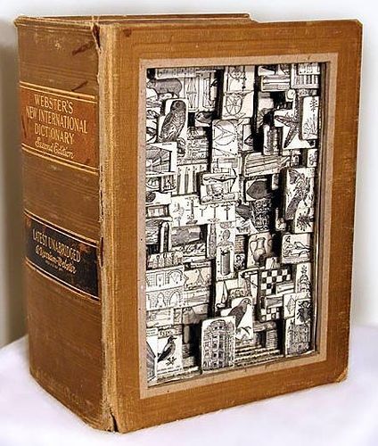 Brian Dettmer Book Sculpture