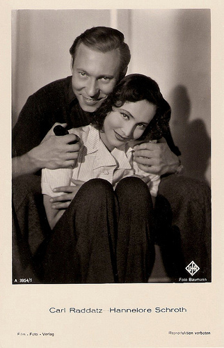 Carl Raddatz, Hannelore Schroth