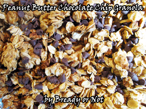 Bready or Not: Peanut Butter Chocolate Chip Granola 