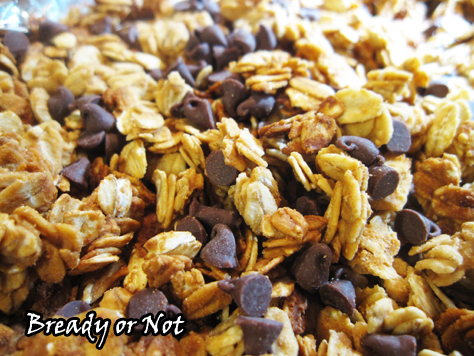 Bready or Not: Peanut Butter Chocolate Chip Granola 