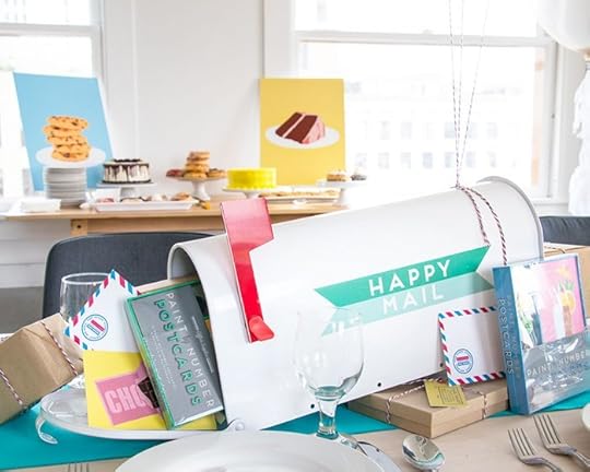 Happy Mail Centerpiece - Knock Knock Blog