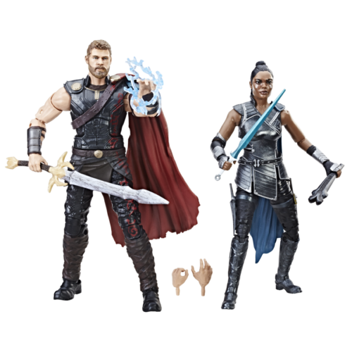 MARVEL THOR RAGNAROK LEGENDS SERIES 6-INCH Figure 2-Pack - Thor & Valkyrie (oop)