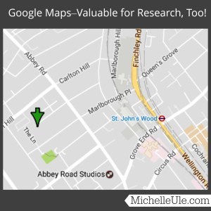 Google maps, research, Mrs. Oswald Chambers, Ancestry.com, historical research, maps, reference, directions, street view, google maps uk