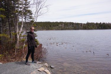 Dr. Laura Nurse Naturopathic Doctor standing by a river