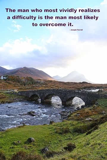 Man who most vividly realizes a difficulty