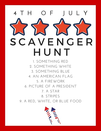 4th of July printables