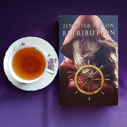 Retribution, Jennifer Fallon, Earl Grey Editing, tea and books, books and tea