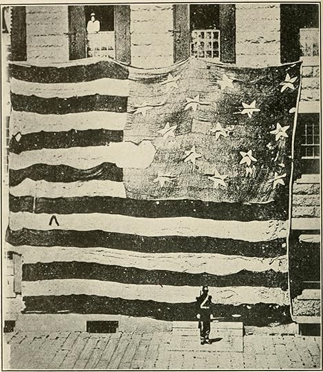 The remnants of the Ft. McHenry flag