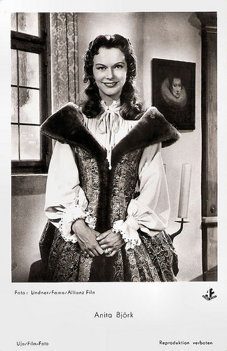 Anita Björk in Der Cornet - Die Weise von Liebe und Tod (1955)