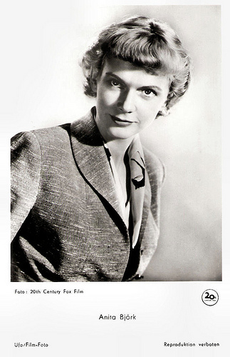 Anita Björk in Night People (1954)
