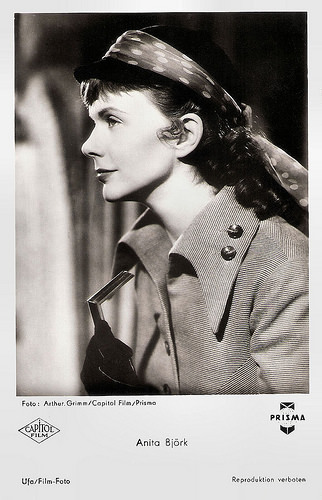 Anita Björk in Die Hexe (1954)
