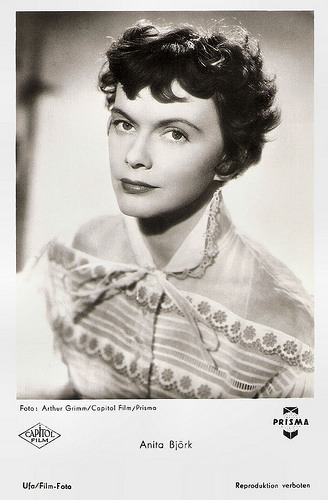 Anita Björk in Die Hexe (1954)